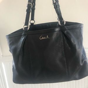 Black Coach Tote Bag